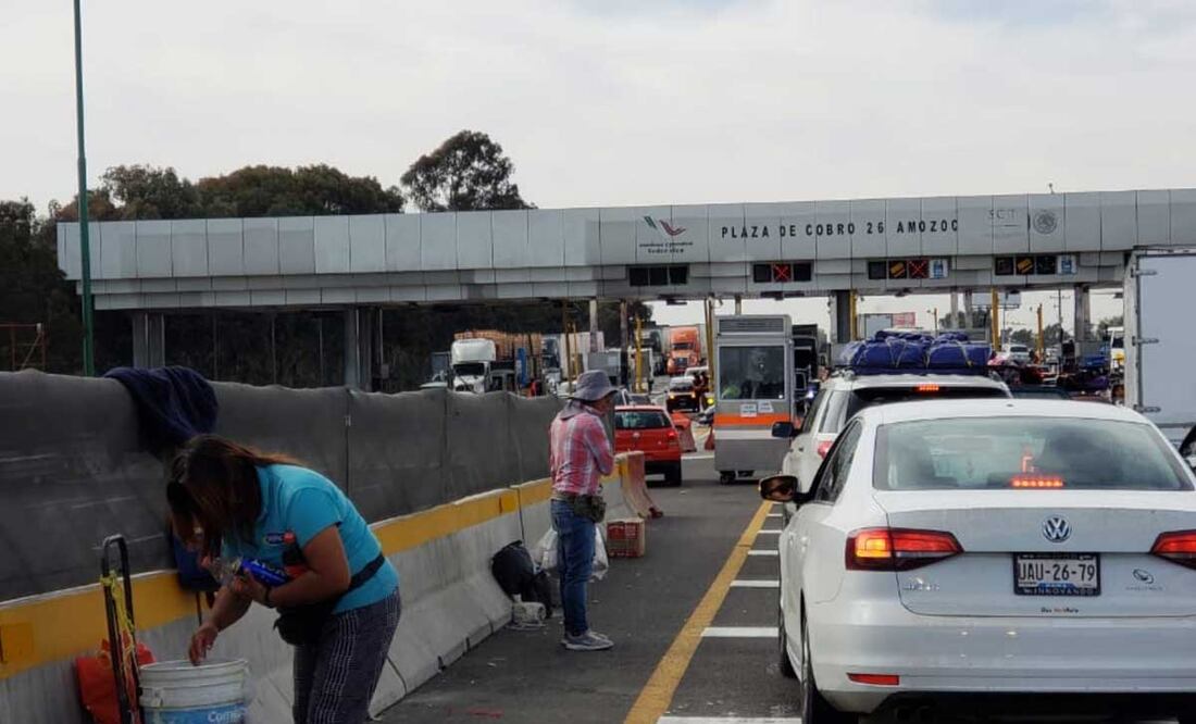 Una de las autopistas más transitadas es la México – Puebla, donde el costo del peaje es de 184 pesos | foto: agencia Es Imagen para El Universal Puebla