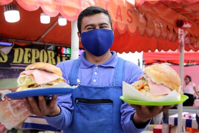 ¿Antojo deportivo? Date gusto con una cemita futbolera o beisbolera