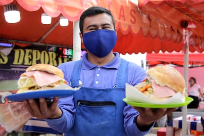 ¿Antojo deportivo? Date gusto con una cemita futbolera o beisbolera