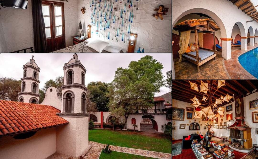 En esta hacienda encontrarás obras del pintor español Salvador Dalí | Foto: Hacienda Tepetlcalli Hotel Museo & Spa 1870, FB