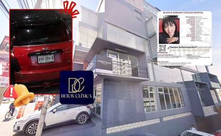 Hallan Mini Cooper involucrado en la desaparición de Blanca Adriana tras acudir a Detox Clínica