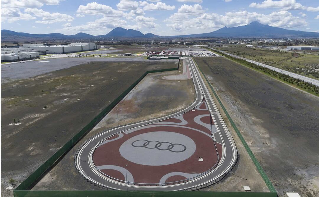 Planta de Audi en San José Chiapa. Foto: Audi México