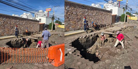 Socavón gigante en San Andrés Cholula: ¿cuánto tiempo tardarán en repararlo?