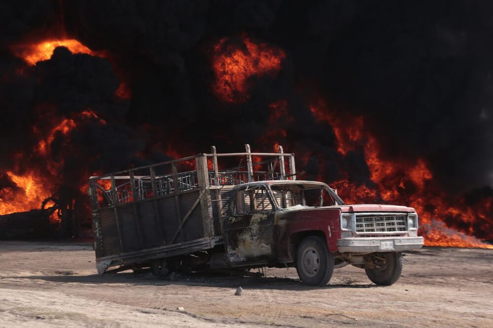El Triángulo Rojo es conocido por el robo de gasolina por parte de bandas delincuenciales | Foto: Agencia Es Imagen para El Universal Puebla