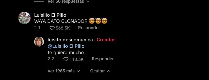 Foto: Captura de pantalla TikTok @luisito.descomunik