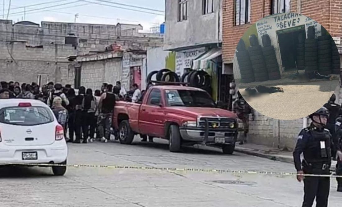 Dos hermanos fueron asesinados en la junta auxiliar de San Pablo Xochimehuacán / Foto: Las Noticias de Cholula / Franco Arteaga