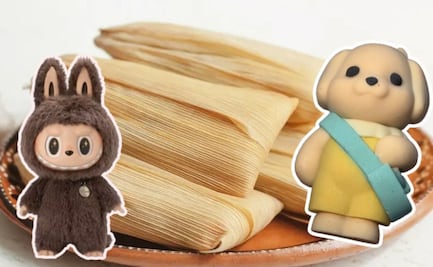 Tamales con forma de Labubu y Ternurines, una deliciosa sorpresa a dos horas de Puebla