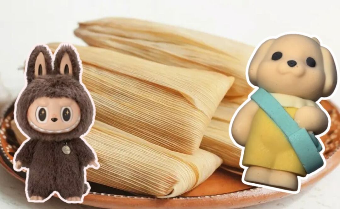 Disfruta el 2 de febrero con originales tamales con forma de Labubu y Ternurines. Foto Especial