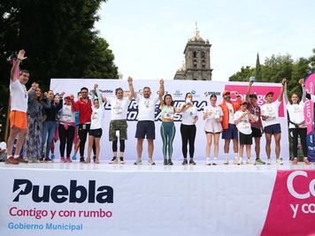 Se disfrutó la primera carrera "Corre con causa por Puebla"