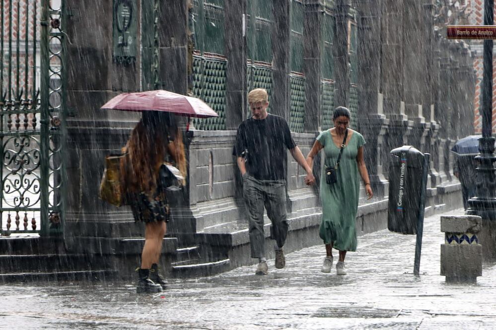 El pronóstico del clima para Puebla prevé lluvias intensas | Agencia Es Imagen para El Universal Puebla