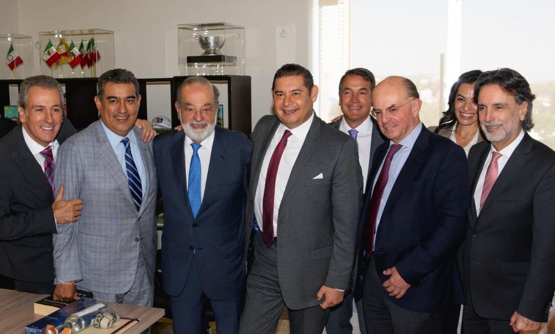 Alejandro Armenta habló de la reunión con Carlos Slim | Foto: Especial