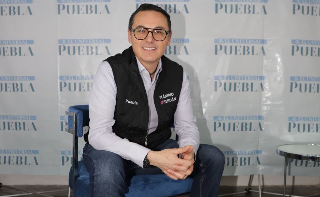 Máximo Serdán conversó con El Universal Puebla | Foto: Agencia Es Imagen para El Universal Puebla
