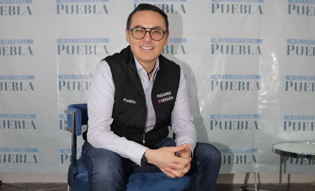 Máximo Serdán conversó con El Universal Puebla | Foto: Agencia Es Imagen para El Universal Puebla