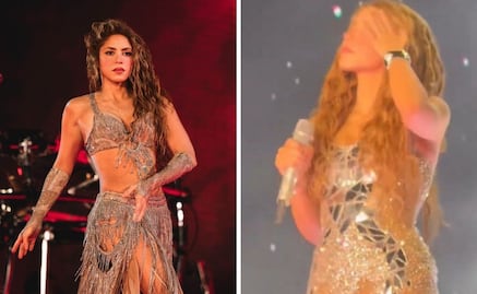 VIDEO Shakira llora en pleno concierto y fans le reclaman a Piqué