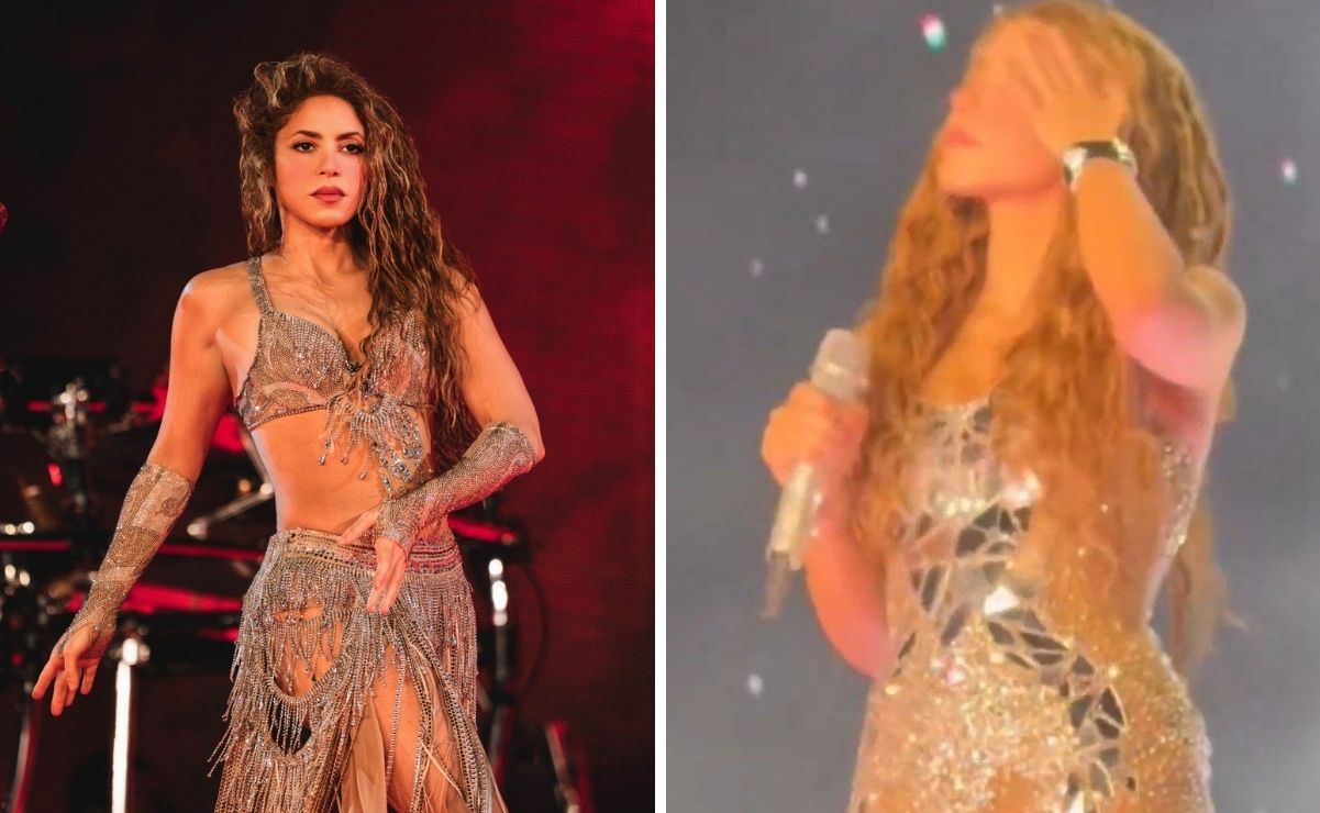 VIDEO Shakira llora en pleno concierto y fans le reclaman a Piqué
