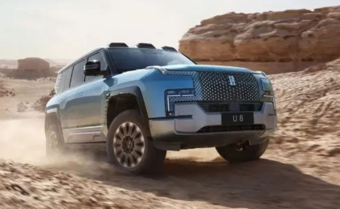 Este es el auto eléctrico anfibio fabricado en China | Foto: Tork news