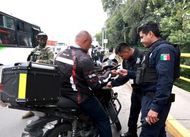 Con revisiones de motocicletas, inhibe SSP la comisión de delitos