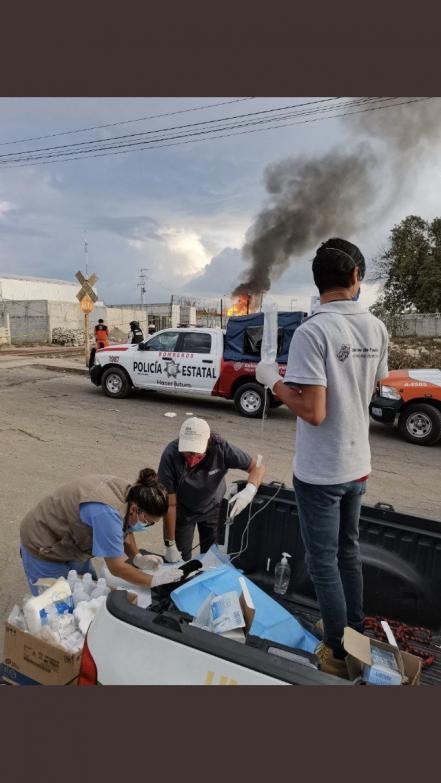 "Esponjoso” uno de los sobrevivientes de la explosión de Xochimehuacán