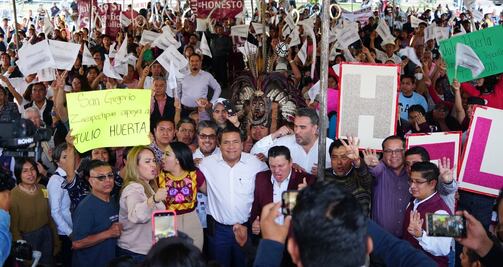 La apuesta debe ser la unidad a favor de la gobernabilidad de Puebla: Julio Huerta