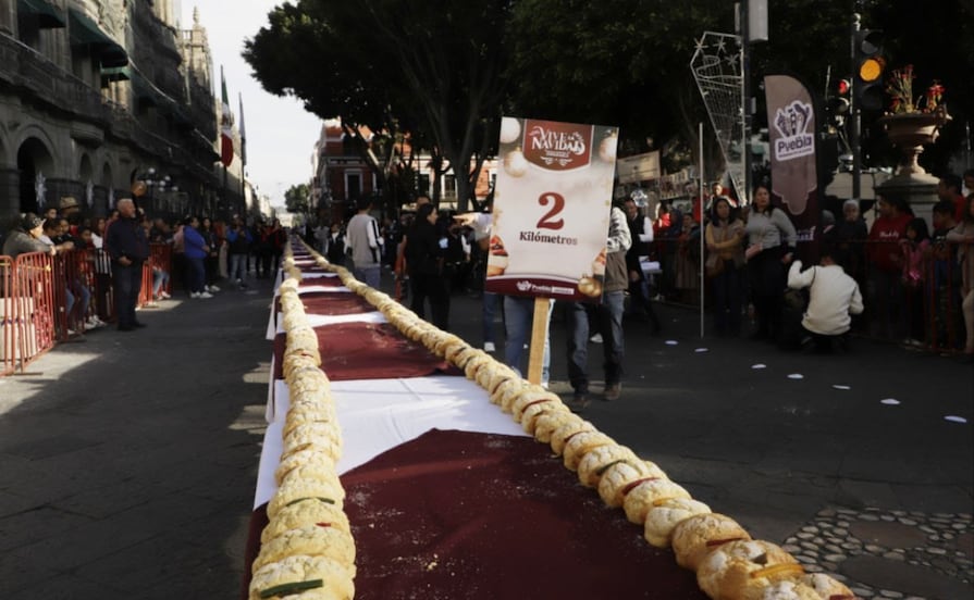 Harán la Rosca de Reyes más grande del mundo en Puebla