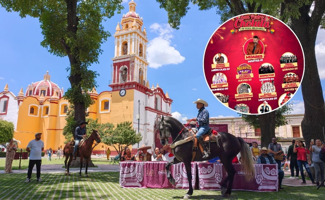 La Feria de San Pedro Cholula 2026 celebrará su edición 76 | Foto: EsImagen/Gobierno de Cholula