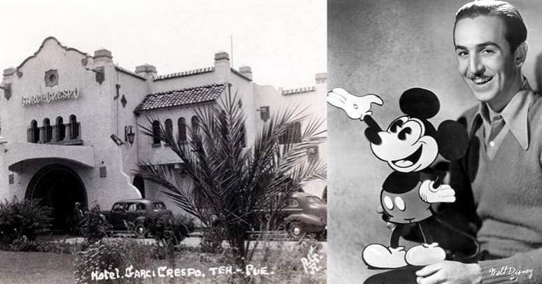 Walt Disney visitó Puebla y esto fue lo que le sorprendió