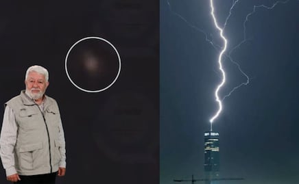 VIDEO Graban extraño objeto luminoso antes del relámpago que cimbró a Puebla