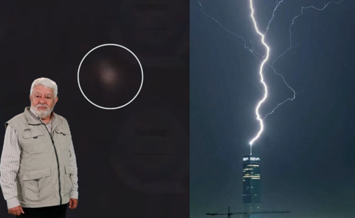 VIDEO Graban extraño objeto luminoso antes del relámpago que cimbró a Puebla