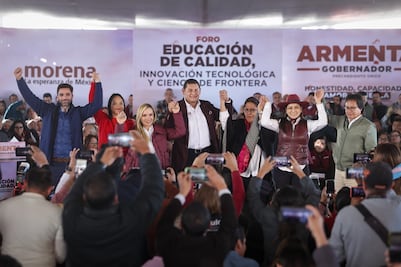 Alejandro Armenta concluye precampaña en Ciudad Modelo