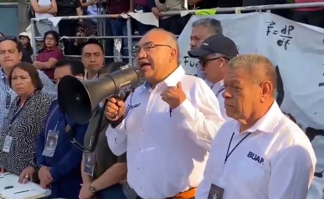 En riesgo la convocatoria de Admisión a la BUAP 2025, advierten autoridades universitarias I Foto: Captura de video