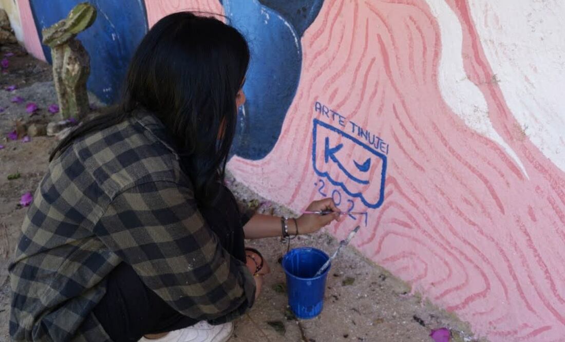 Son obra de la artista Karina Janis Arizpe. Foto: Cuartoscuro