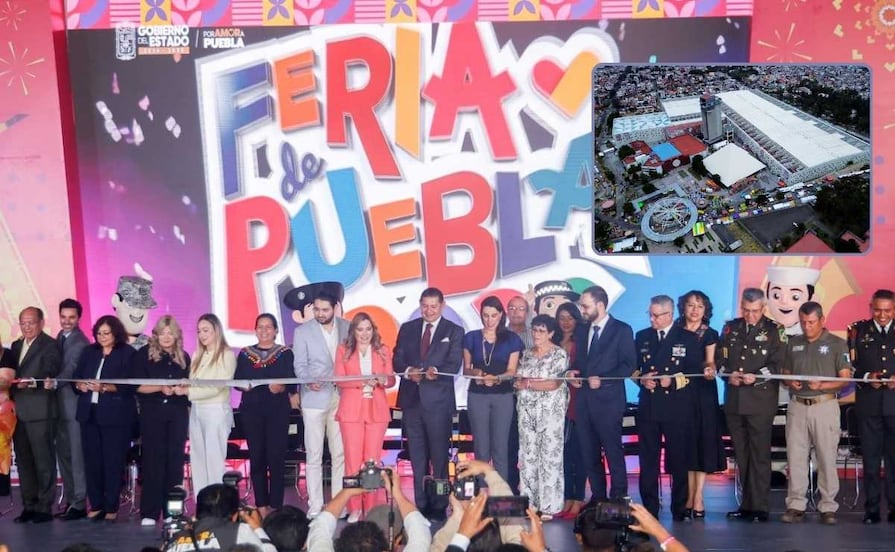 Inauguran la Feria de Puebla 2026