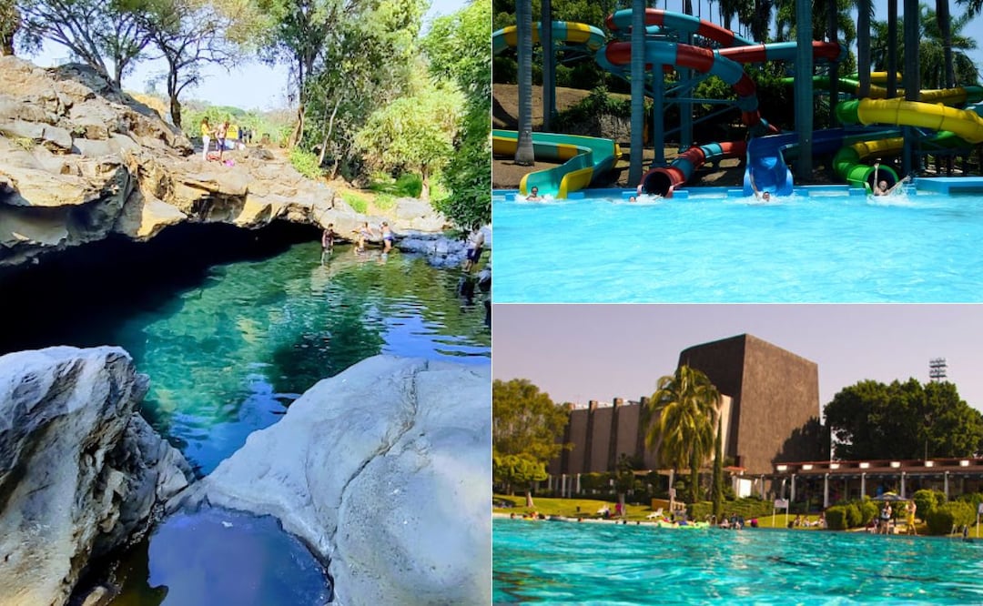 En Oaxtepec, Morelos, hay varias opciones para quitarte el calor en sus balnearios | Foto: Renato Salvatori / Sixflags / IMSS