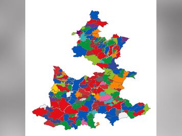 Se convierte Puebla en mosaico multicolor con pluralidad de partidos en alcaldías