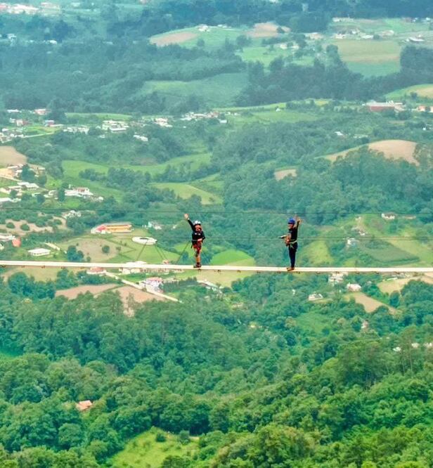Atravesar este puente requiere de mucha valentía | Instagram enjoying.mexico