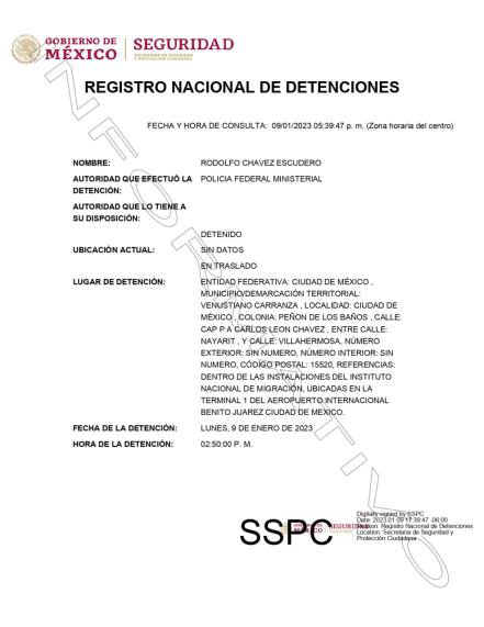 Detienen a Rodolfo Chávez Escudero, exdirector de Carreteras de Cuota de Puebla