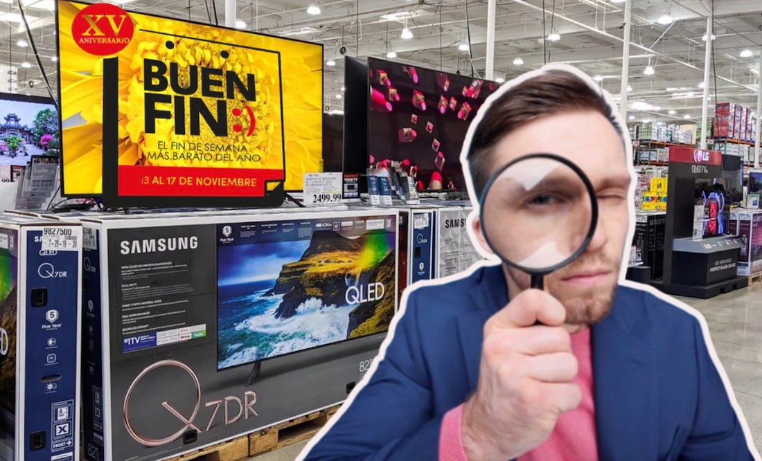 Este Buen Fin 2025 hay varias ofertas de pantallas | Foto: RRSS/iStock