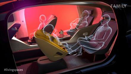 Volkswagen presentó prototipo de autos eléctricos autónomos del futuro
