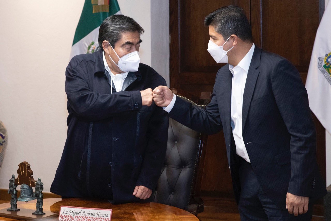 Avanzan Barbosa y Lalo Rivera en su plan de coordinación