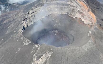 FOTOS. Laboratorio Aéreo de la UNAM realiza primer vuelo al cráter del Popocatépetl 