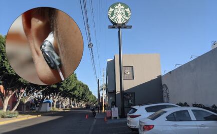 Le explota audífono a joven y causa pánico en el Starbucks de la 31 Oriente