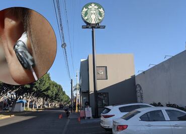 Le explota audífono a joven y causa pánico en el Starbucks de la 31 Oriente