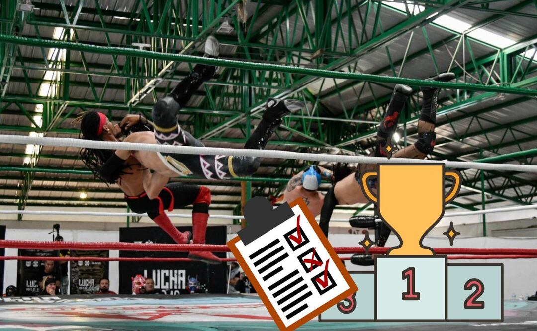 Si eres amante del cuadrilátero, participa en este Torneo de Lucha Libre | Foto: EsImagen / Canva