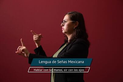 Lengua de señas mexicana: Enseñan a hablar con las manos y a escuchar con los ojos