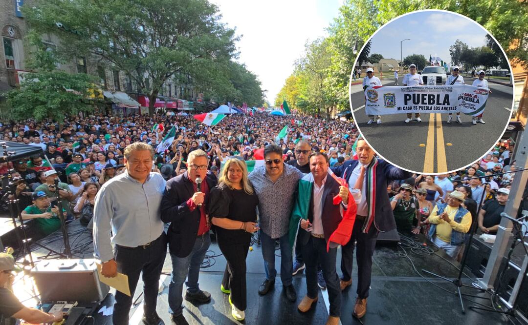 Gobierno de Puebla acompaña a comunidad migrante en festejos patrios en Estados Unidos | Foto: Gobierno de Estado.