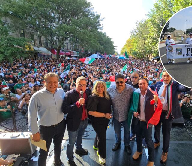 Gobierno de Puebla acompaña a comunidad migrante en festejos patrios en Estados Unidos