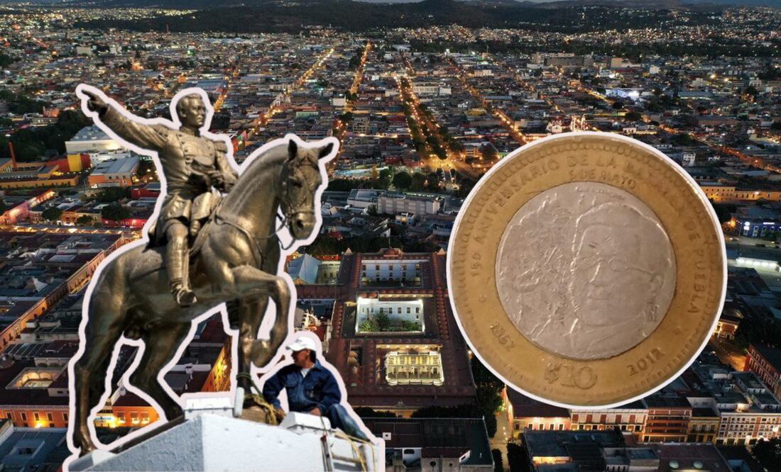 Una moneda de la a Batalla de Puebla se puede comprar a meses sin intereses | Foto: EsImagen/Mercado Libre