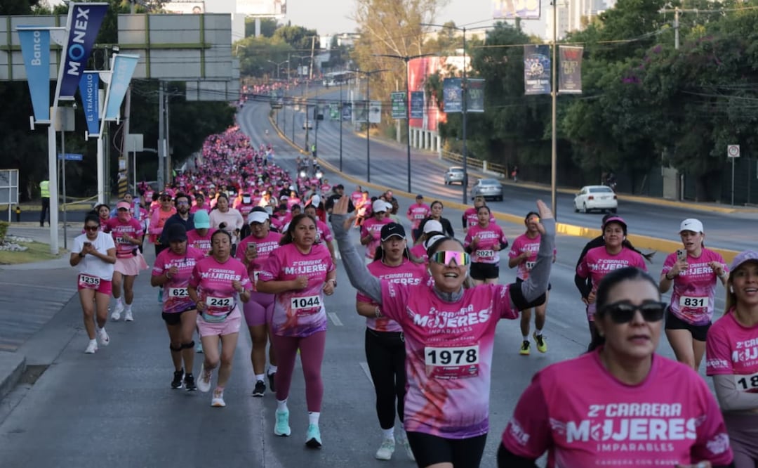 La actividad forma parte de las acciones para visibilizar a las mujeres y promover el deporte | Foto: Ayuntamiento de Puebla.