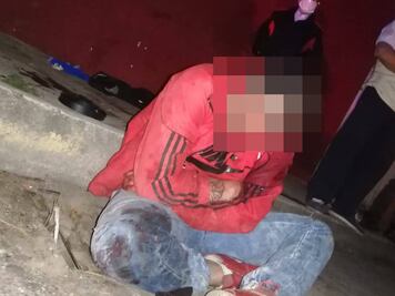 Golpean severamente a sujeto que asaltó transporte público en la 16 de Septiembre