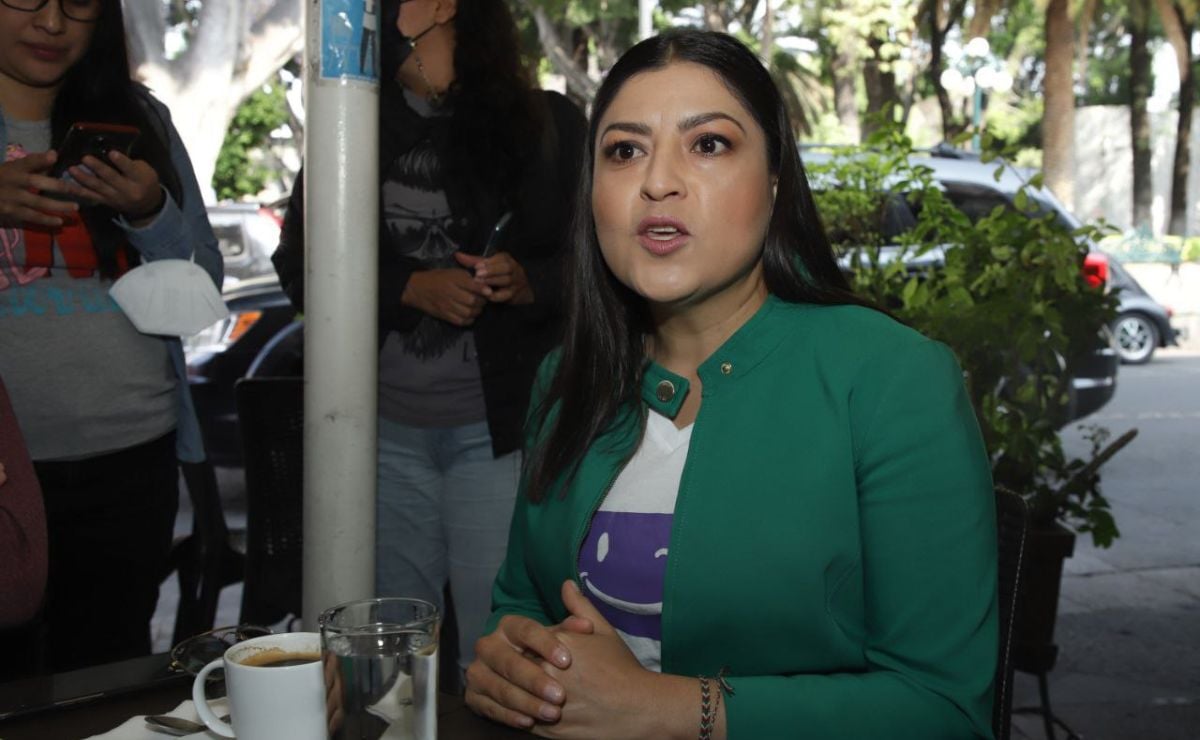 Claudia Rivera Vivanco habló sobre el hoyo financiero que dejó el gobierno de Miguel Barbosa. | Foto: Agencia Es Imagen para El Universal Puebla